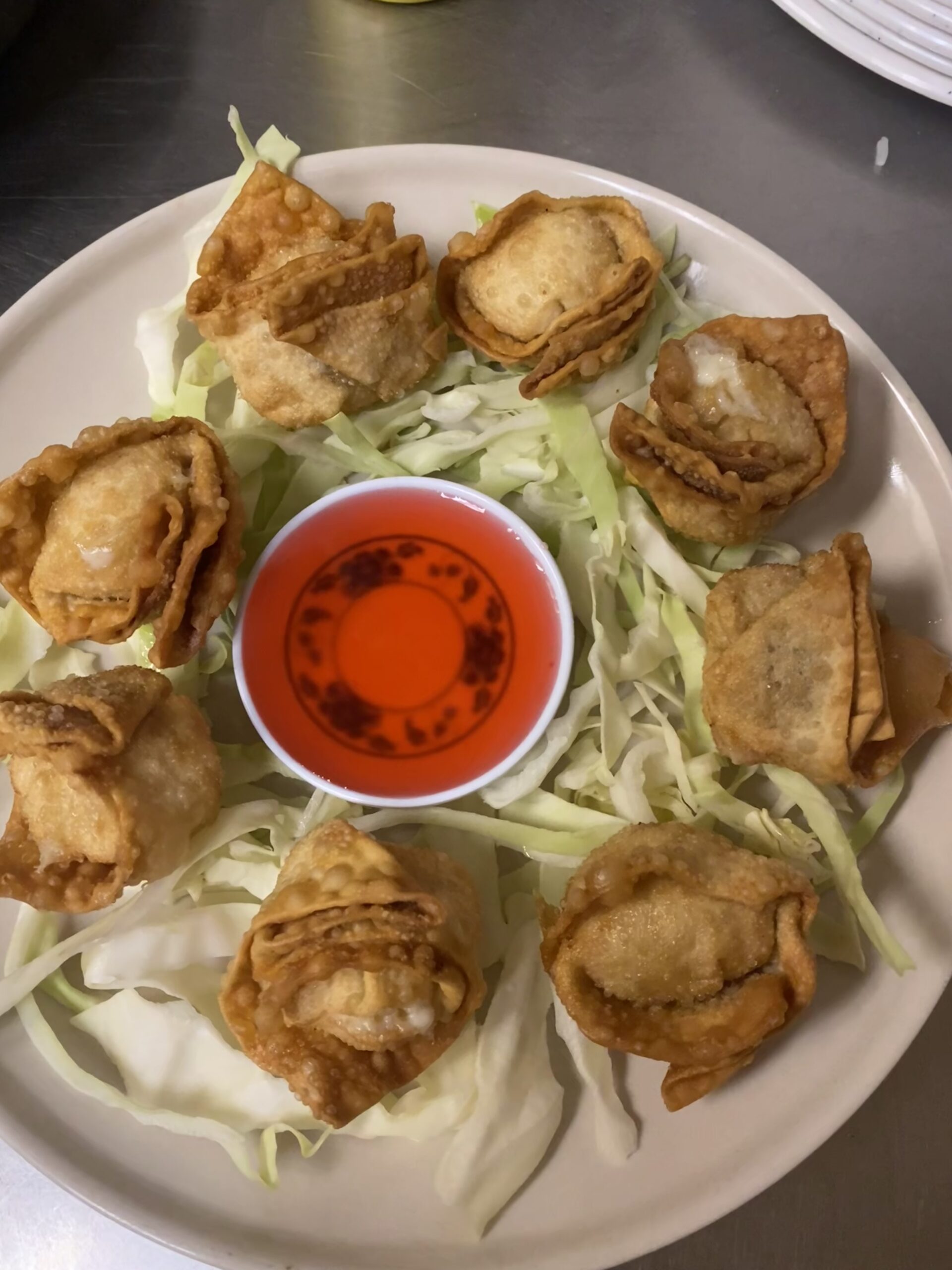 Deep-fried Cream Cheese Wonton