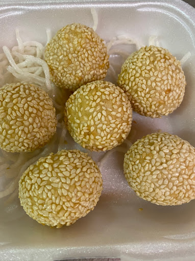 Sweet Red Bean Sesame Ball