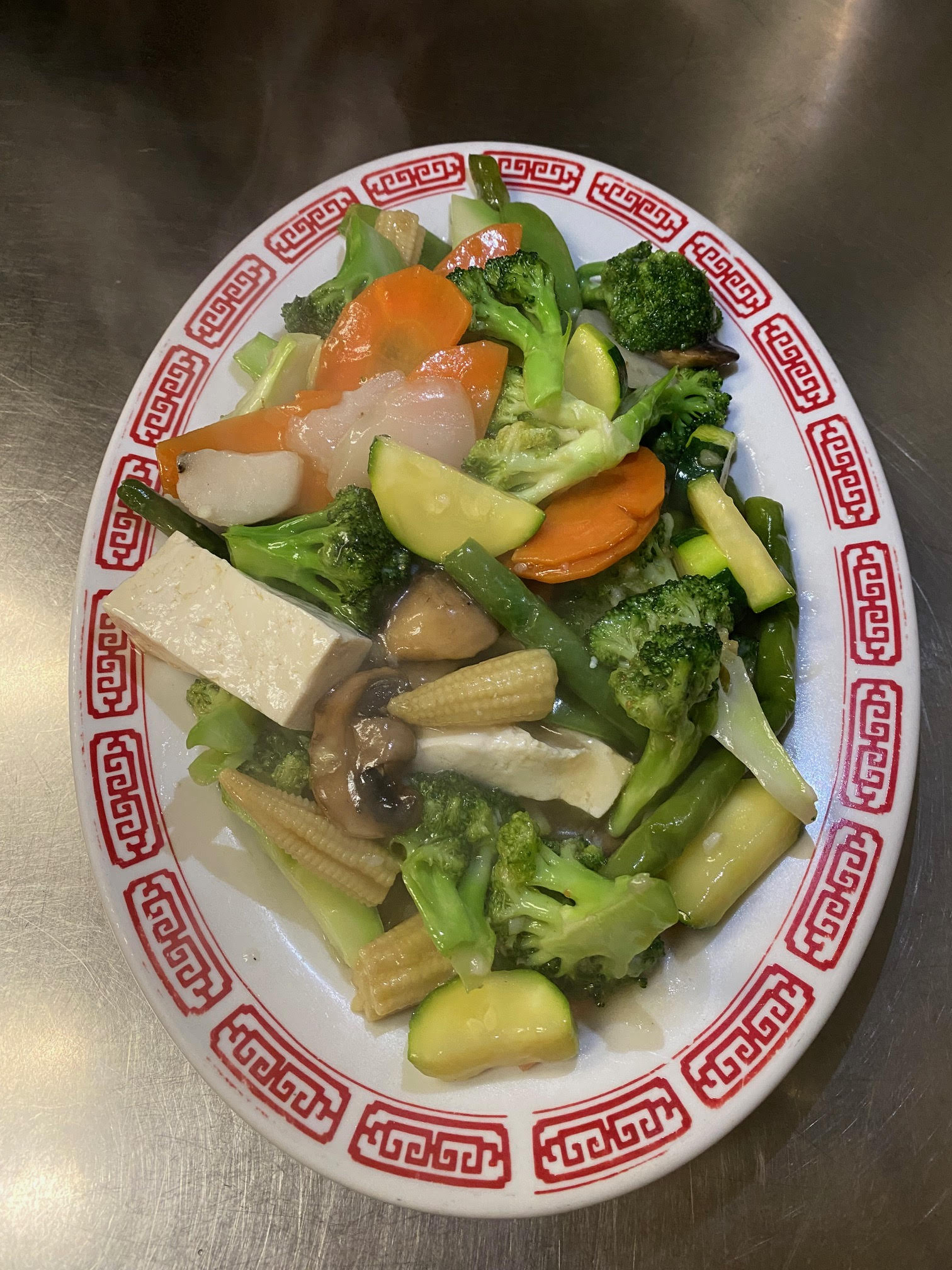 Mixed Vegetables with Fresh Tofu